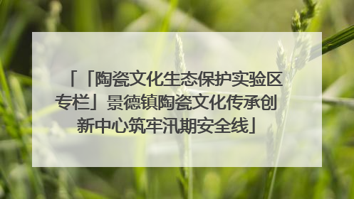 「陶瓷文化生态保护实验区专栏」景德镇陶瓷文化传承创新中心筑牢汛期安全线