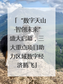 “数字天山·智创未来”盛大启幕，三大重点项目助力区域数字经济腾飞