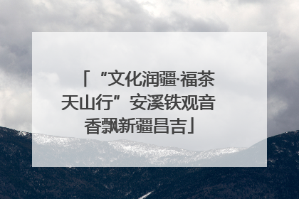 “文化润疆·福茶天山行”安溪铁观音香飘新疆昌吉