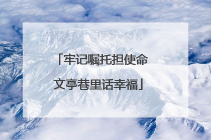 牢记嘱托担使命 文亭巷里话幸福