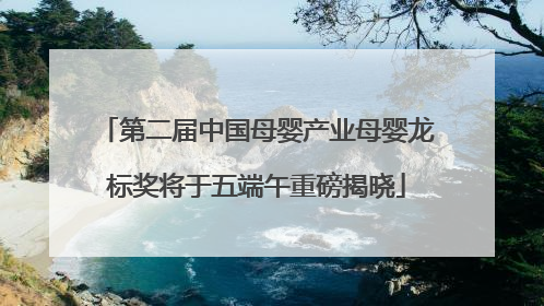 第二届中国母婴产业母婴龙标奖将于五端午重磅揭晓