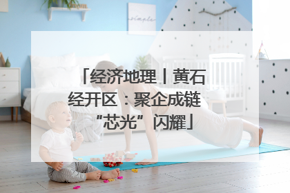 经济地理丨黄石经开区：聚企成链“芯光”闪耀
