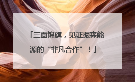 三面锦旗，见证振森能源的“非凡合作”！
