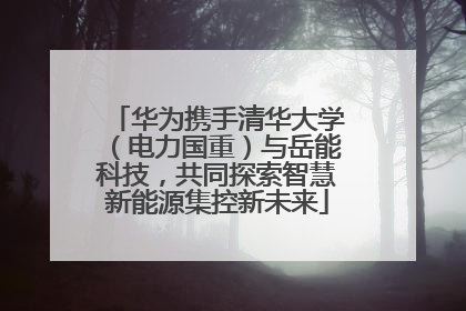 华为携手清华大学（电力国重）与岳能科技，共同探索智慧新能源集控新未来