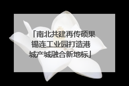 南北共建再传硕果 锡连工业园打造港城产城融合新地标