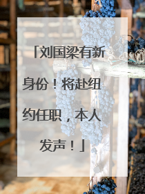 刘国梁有新身份！将赴纽约任职，本人发声！