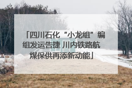 四川石化“小龙组”编组发运告捷 川内铁路航煤保供再添新动能