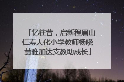 忆往昔，启新程眉山仁寿大化小学教师杨晓慧雅加达支教助成长
