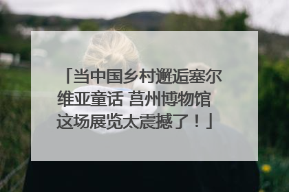 当中国乡村邂逅塞尔维亚童话 莒州博物馆这场展览太震撼了！