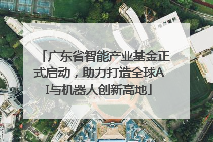 广东省智能产业基金正式启动，助力打造全球AI与机器人创新高地