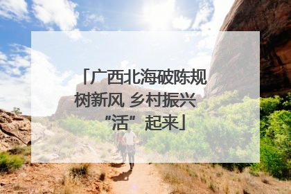 广西北海破陈规树新风 乡村振兴“活”起来