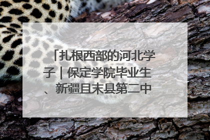 扎根西部的河北学子｜保定学院毕业生、新疆且末县第二中学教师黄小凤：《歌唱祖国》是她教会学生的第一首歌