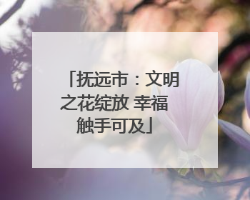 抚远市：文明之花绽放 幸福触手可及