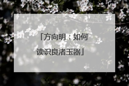 方向明：如何读识良渚玉器