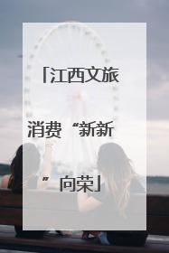江西文旅消费“新新”向荣