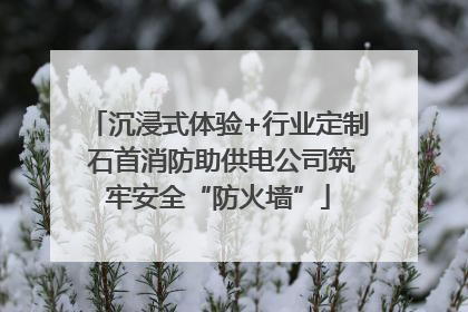 沉浸式体验+行业定制 石首消防助供电公司筑牢安全“防火墙”