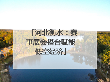 河北衡水：赛事展会搭台赋能低空经济