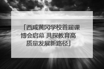 西咸黄冈学校首届课博会启幕 共探教育高质量发展新路径
