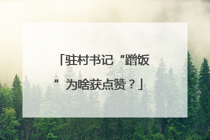 驻村书记“蹭饭”为啥获点赞？