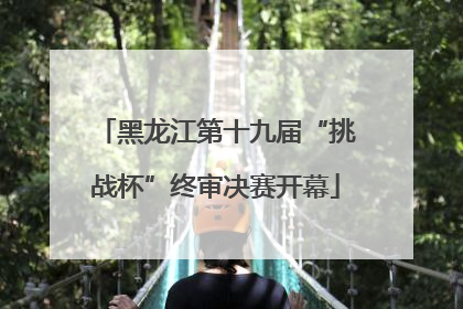 黑龙江第十九届“挑战杯”终审决赛开幕