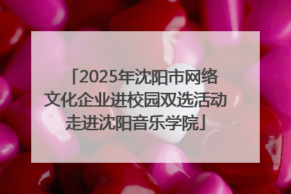 2025年沈阳市网络文化企业进校园双选活动走进沈阳音乐学院