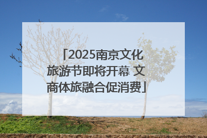 2025南京文化旅游节即将开幕 文商体旅融合促消费