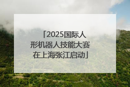 2025国际人形机器人技能大赛在上海张江启动